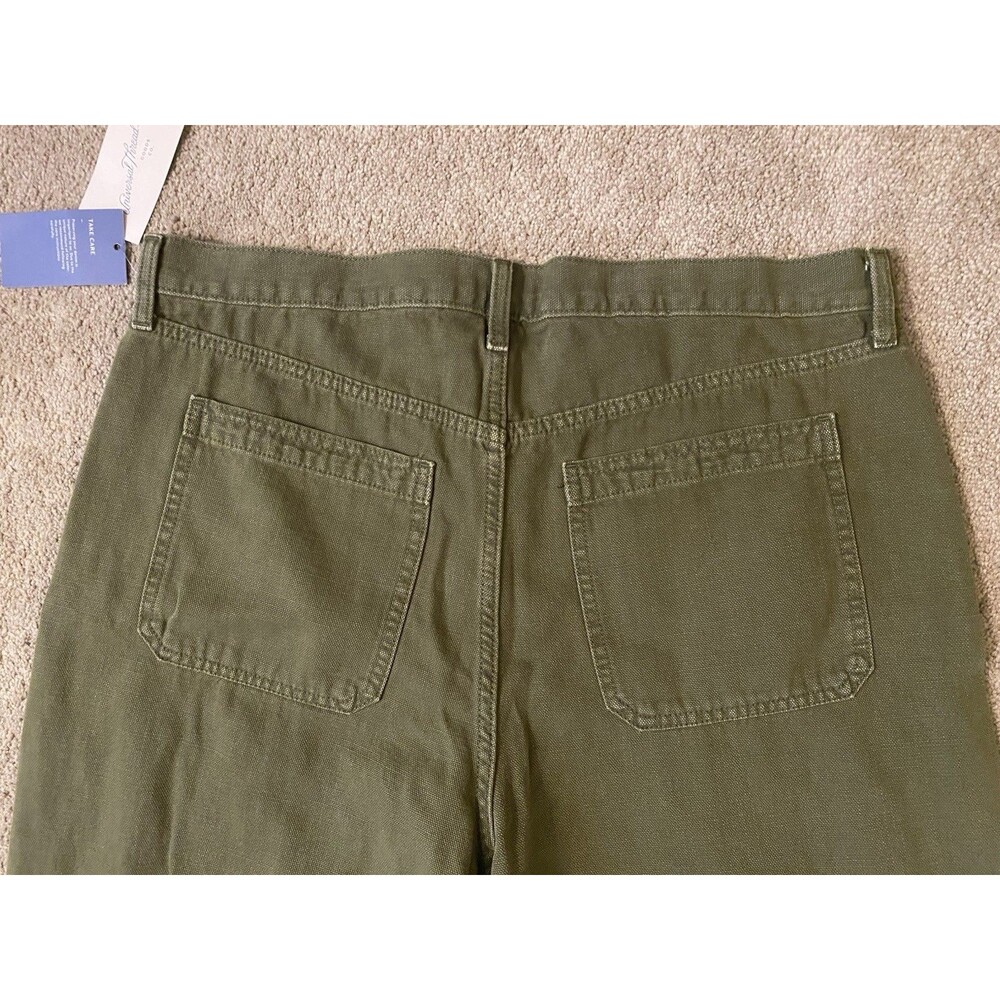 Universal Thread Women's High-Rise Baggy Utility Barrel Jeans Camo Green Size 16 - Picture 14 of 14